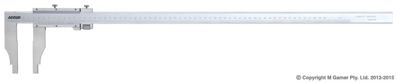2000mm Dual Scale Vernier Caliper
